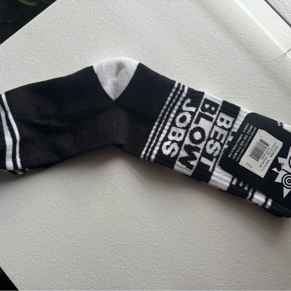 Valentine’s Bachelorette Blow Job Statement Socks - Picture 2 of 3